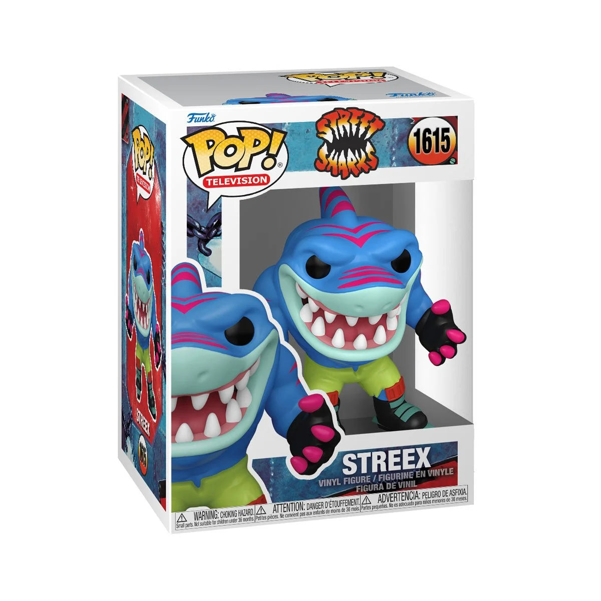 Funko POP! TV Street Sharks 1615 Streex