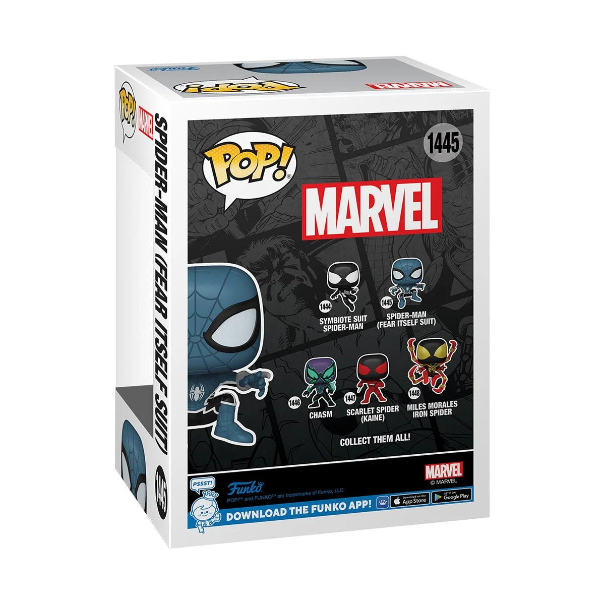 Funko POP! Marvel Comics Spider-Man 1445 Spider-Man (Fear Itself Suit) Glow-in-the-Dark GITD