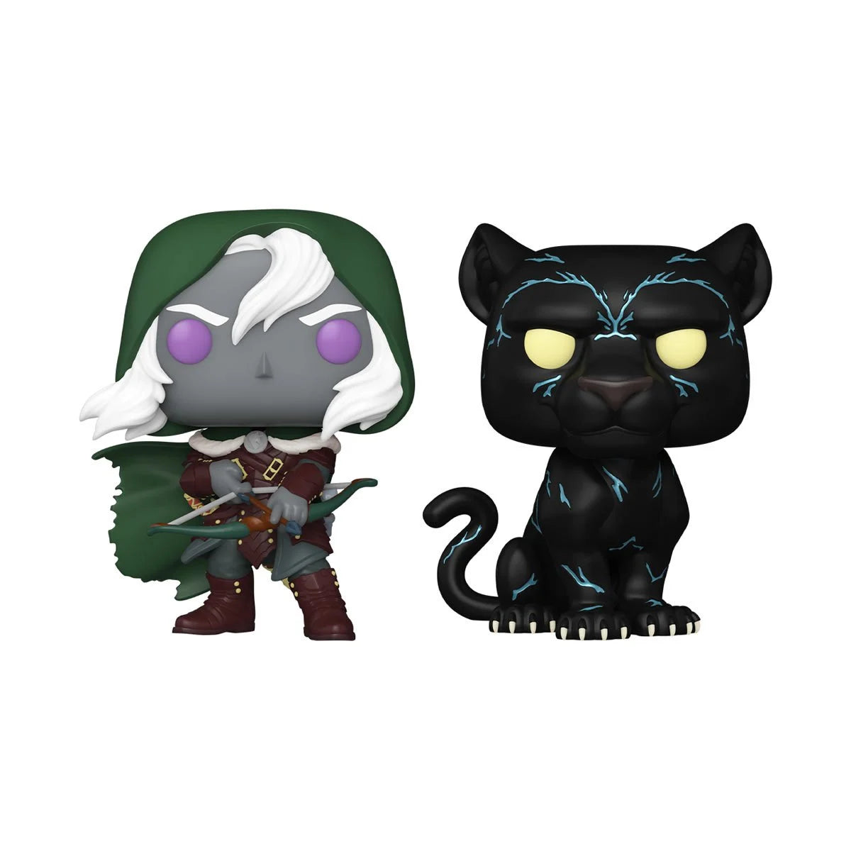 Funko POP! Games Dungeons & Dragons 2-Pack Drizzt Do'urden & Guenhwyvar