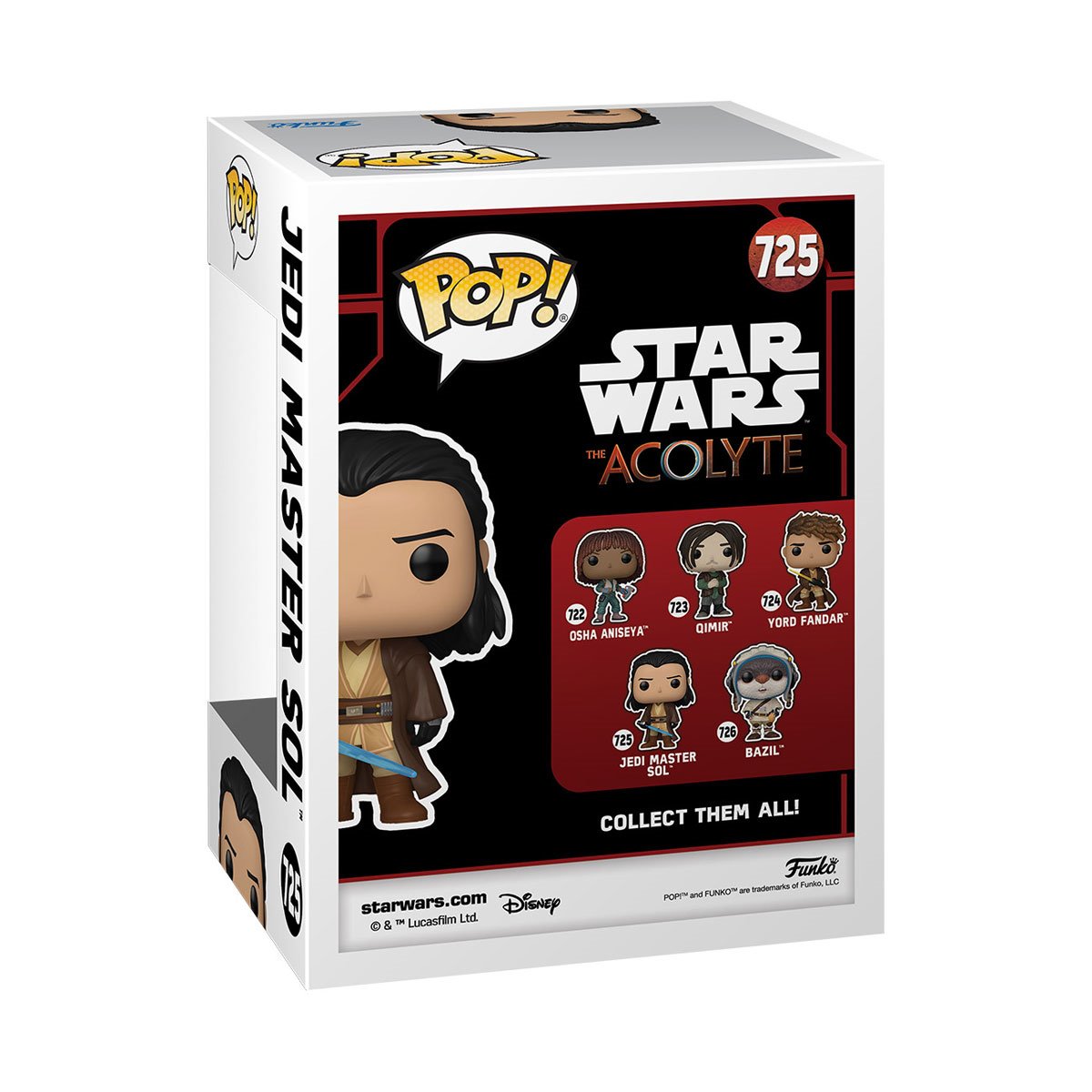 Funko POP! Star Wars The Acolyte 725 Jedi Master Sol