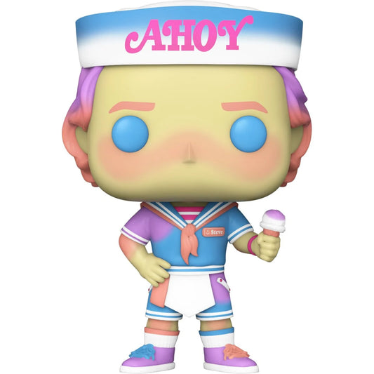 Funko POP! TV Stranger Things 1545 Steve with Ice Cream (Scoops Ahoy) Sherbert Surprise