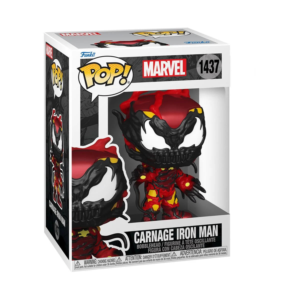 Funko POP! Marvel Venom 1437 Carnage Iron Man