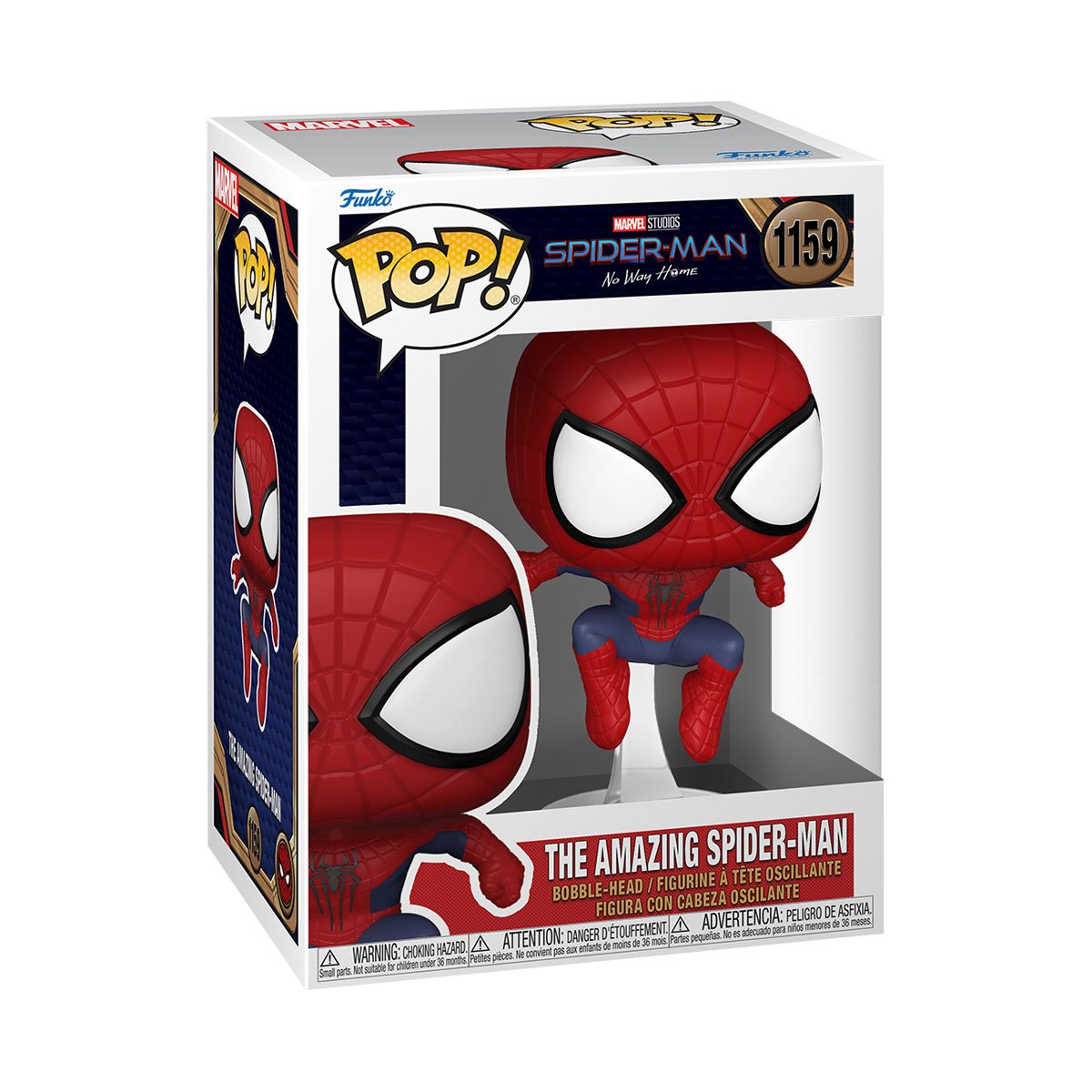 Funko POP! Marvel Movies Spider-Man No Way Home 1159 Amazing Spider-Man (Leaping)