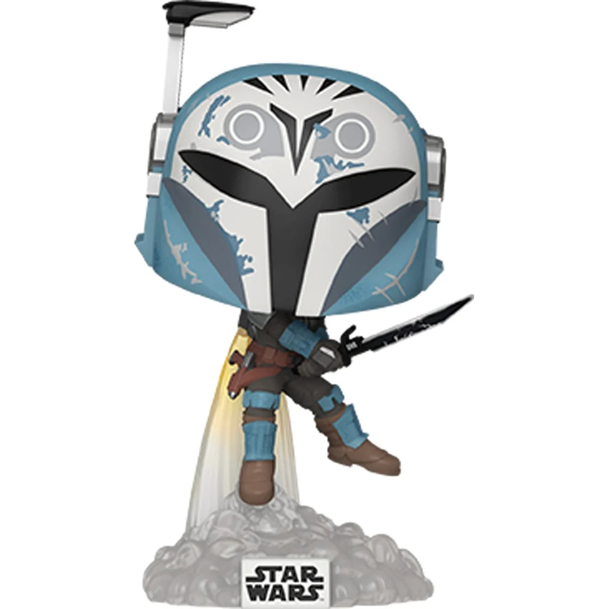 Funko POP! Star Wars The Mandalorian 714 Bo-Katan Kryze with Darksaber and Jet Pack