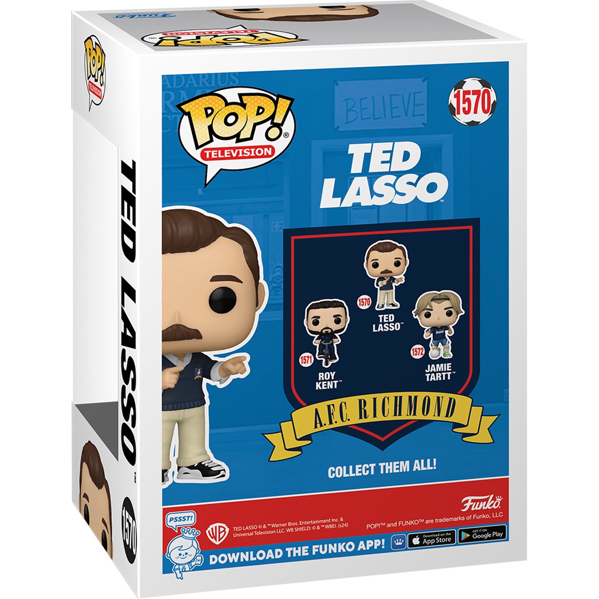 Funko POP! TV Apple+ Ted Lasso 1570 Ted Lasso Pointing