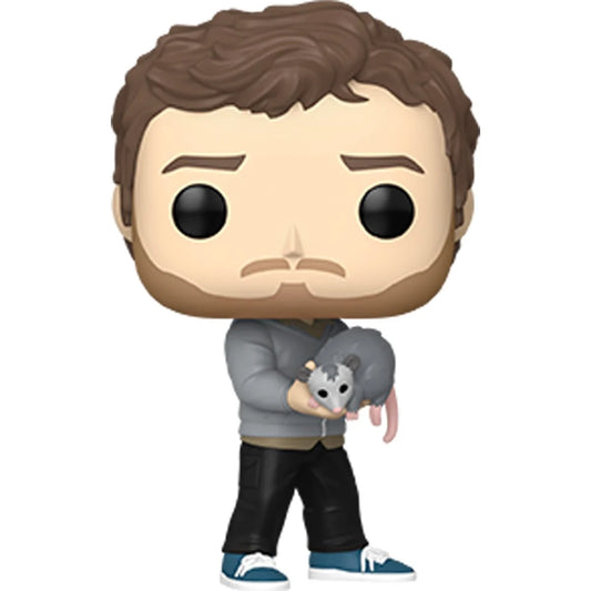 Funko POP! TV Parks and Recreation 1567 Andy Radical with Possum 15th Anniversary