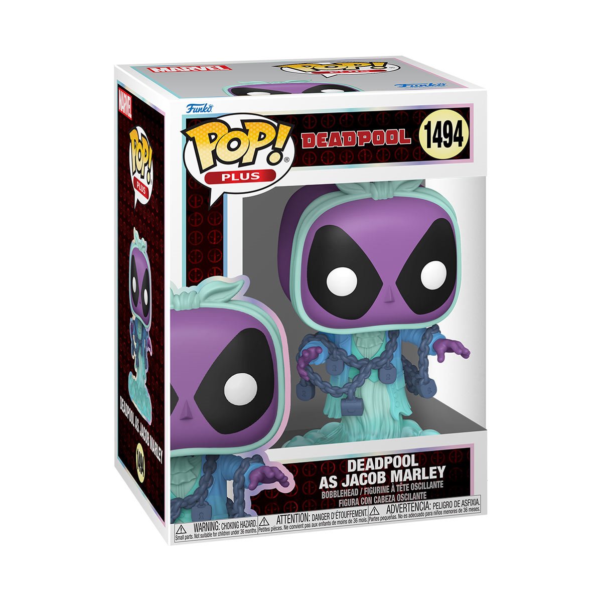 Funko POP! Marvel Comics Deadpool Literary Classics 1494 Jacob Marley
