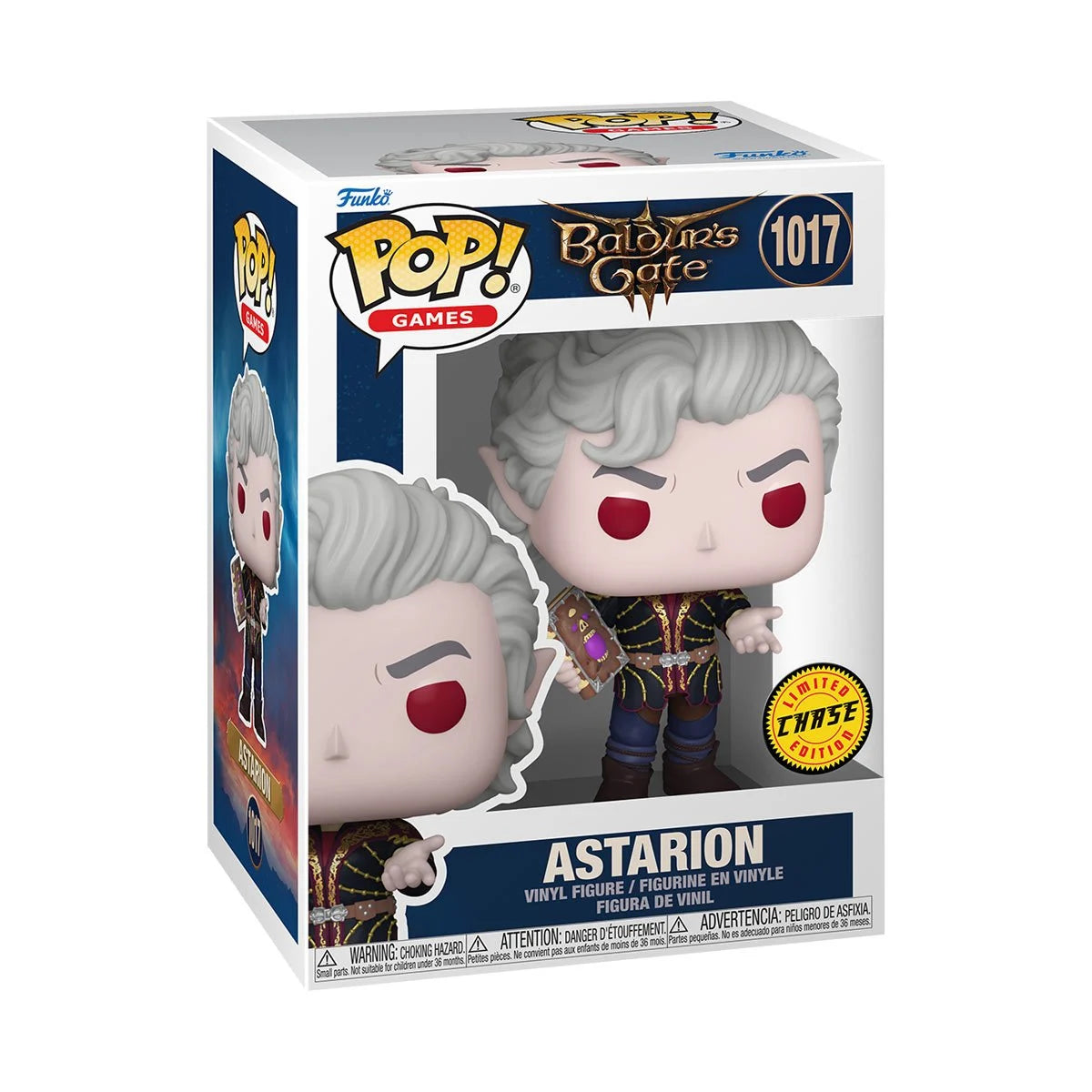 Funko POP! Games Baldur's Gate 3 1017 Astarion with Chance of CHASE