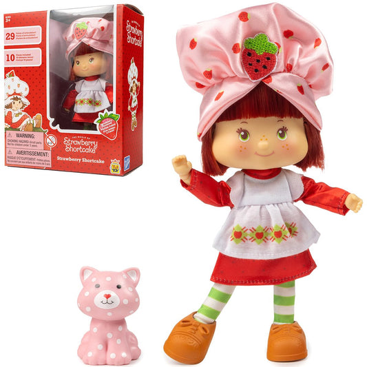 The Loyal Subjects Strawberry Shortcake 5 1/2-Inch Strawberry Shortcake Fashion Doll