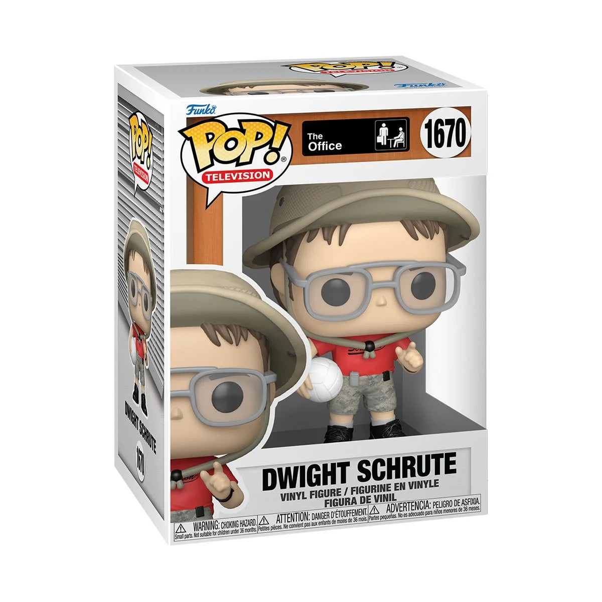 Funko POP! TV The Office 1670 Dwight Schrute with Volleyball