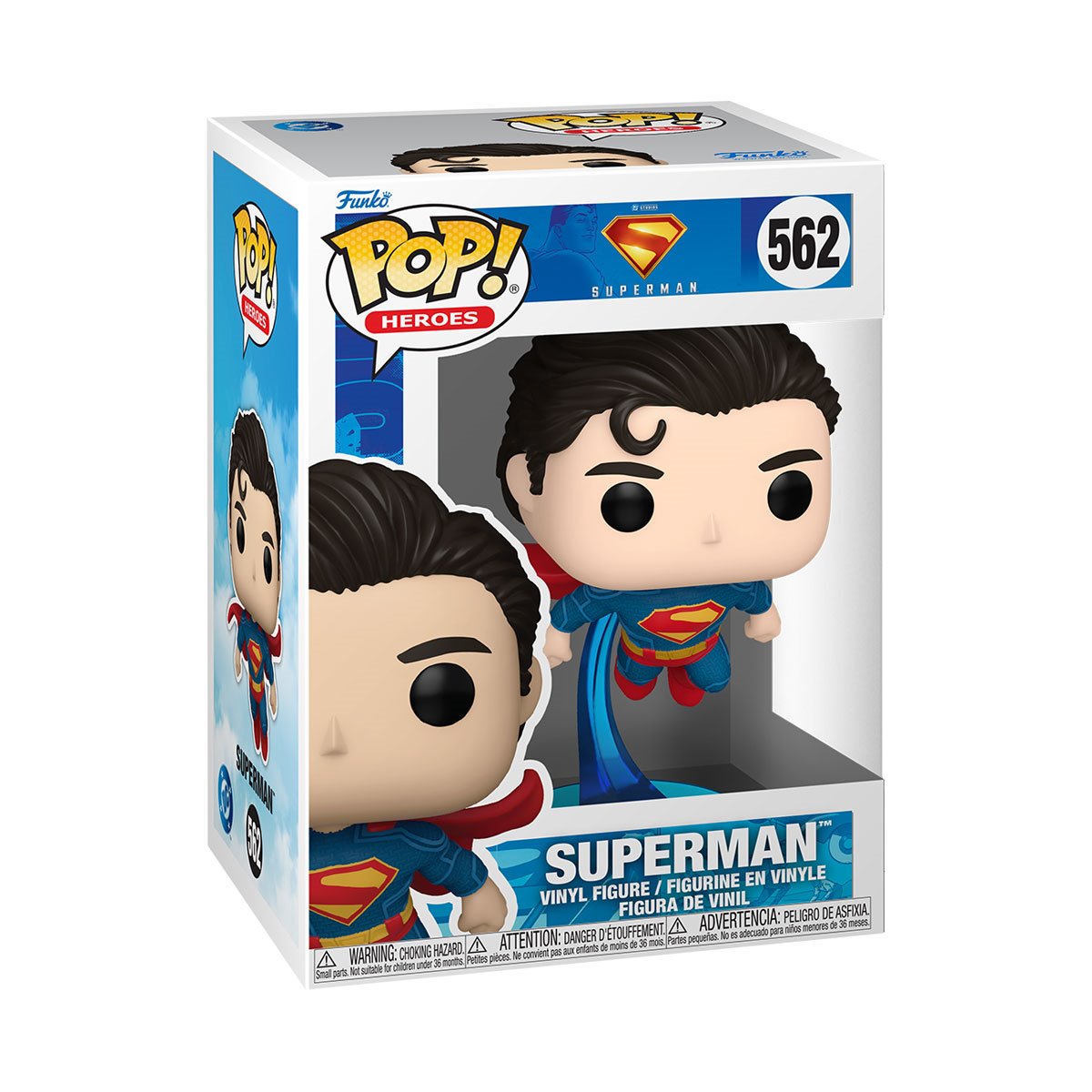 Funko POP! DC Heroes Movies Superman 2025 562 Superman (Flying)