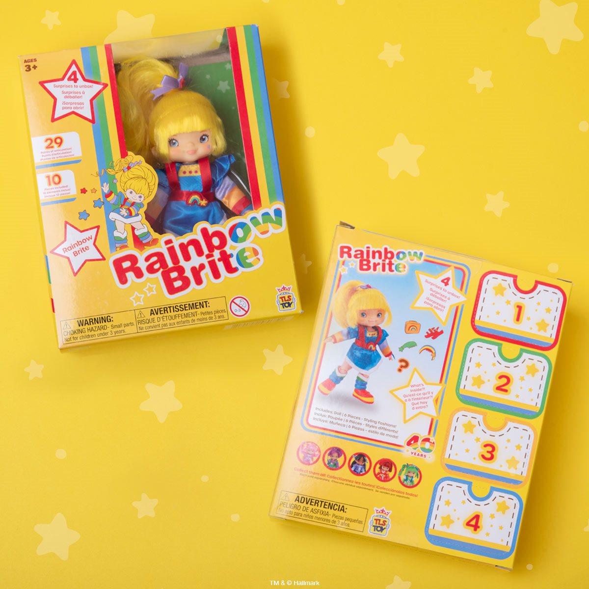 The Loyal Subjects Rainbow Brite 5 1/2-Inch Rainbow Brite Fashion Doll