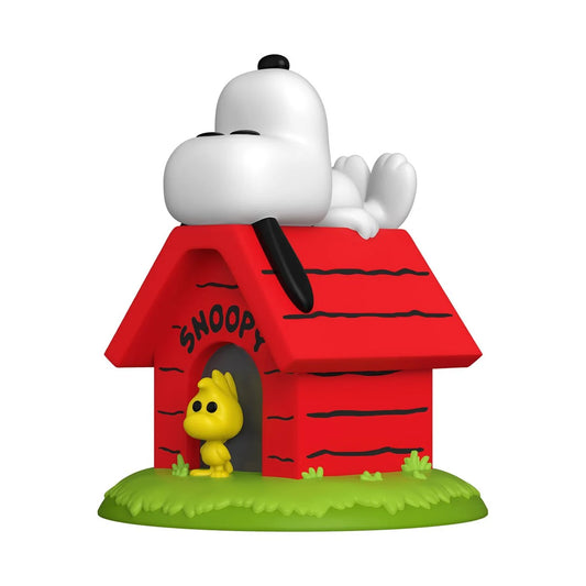 [Pre-Order] Funko POP! Super Deluxe Animation Peanuts 856 Snoopy on Doghouse with Woodstock