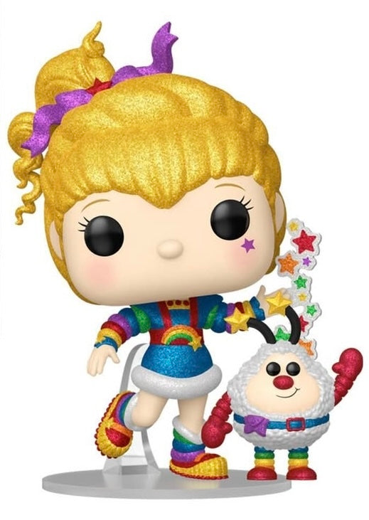 Funko POP! Animation Rainbow Brite 1796 Rainbow Brite and Sprite Diamond Glitter Hot Topic Exclusive