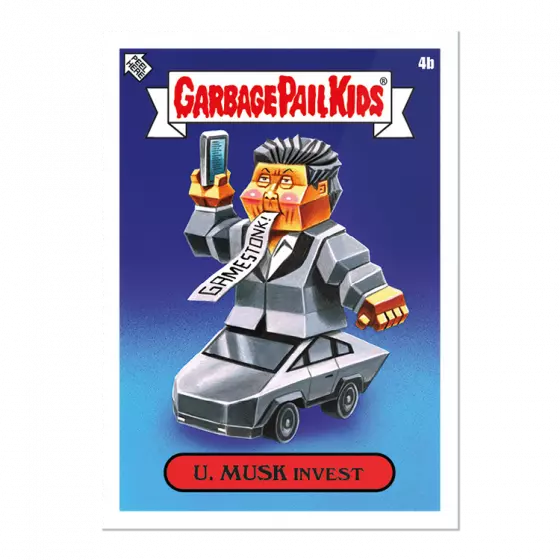 Topps Garbage Pail Kids Gamestonk Complete 12-Card Set 2021