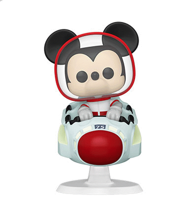 Funko POP! Rides 6" Super Deluxe Disney Parks 50th 107 Mickey Mouse at the Space Mountain Attraction