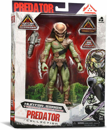 Lanard Giant Classic Predator 12" Action Figure with Weapons and Open-Action Jaw