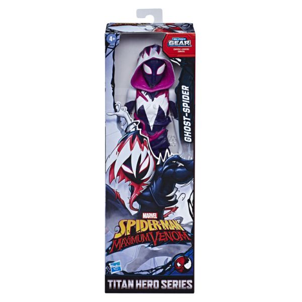 Titan Hero Series Spider Man Maximum Venom Ghost Spider