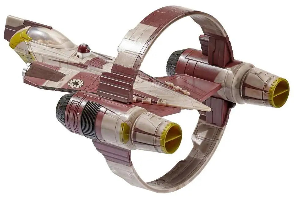 Star Wars Micro Galaxy Squadron Obi-Wan's Jedi Starfighter Vehicle #0014 [Launch Edition]