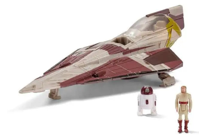 Star Wars Micro Galaxy Squadron Obi-Wan's Jedi Starfighter Vehicle #0014 [Launch Edition]