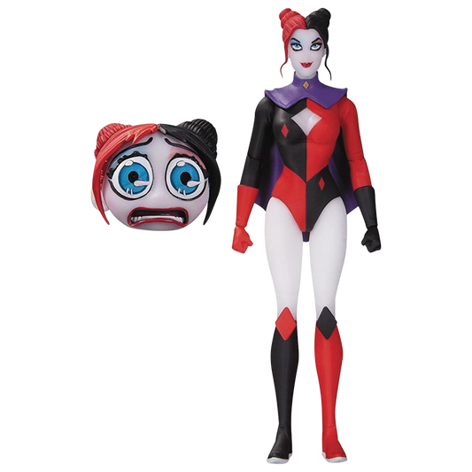 DC Collectibles Superhero Harley Quinn Chibi-Head Limited Edition Designer Series Action Figure