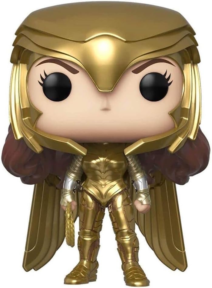 Funko POP! DC Heroes Movies Wonder Woman 1984 323 Wonder Woman Gold Power Armor