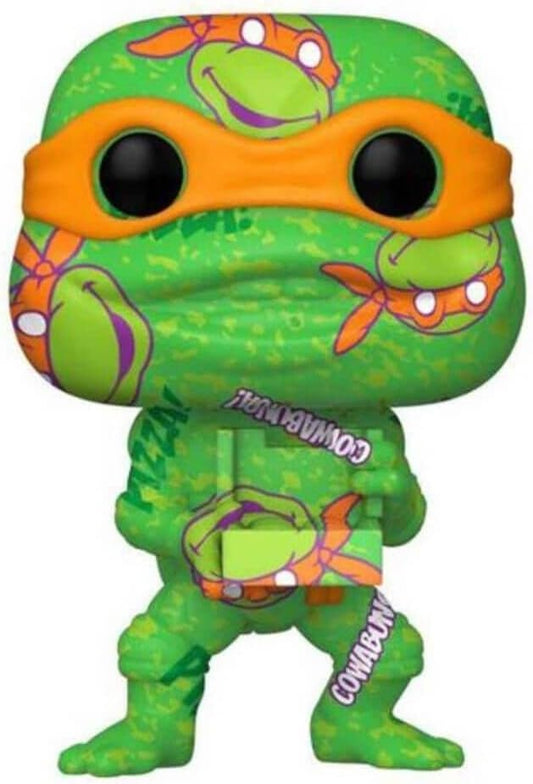 Funko POP! Art Series Teenage Mutant Ninja Turtles 54 Michelangelo Target Exclusive with Hard Stack Protector