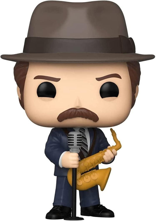 Funko POP! TV Parks and Recreation 1149 Duke Silver (Ron Swanson)