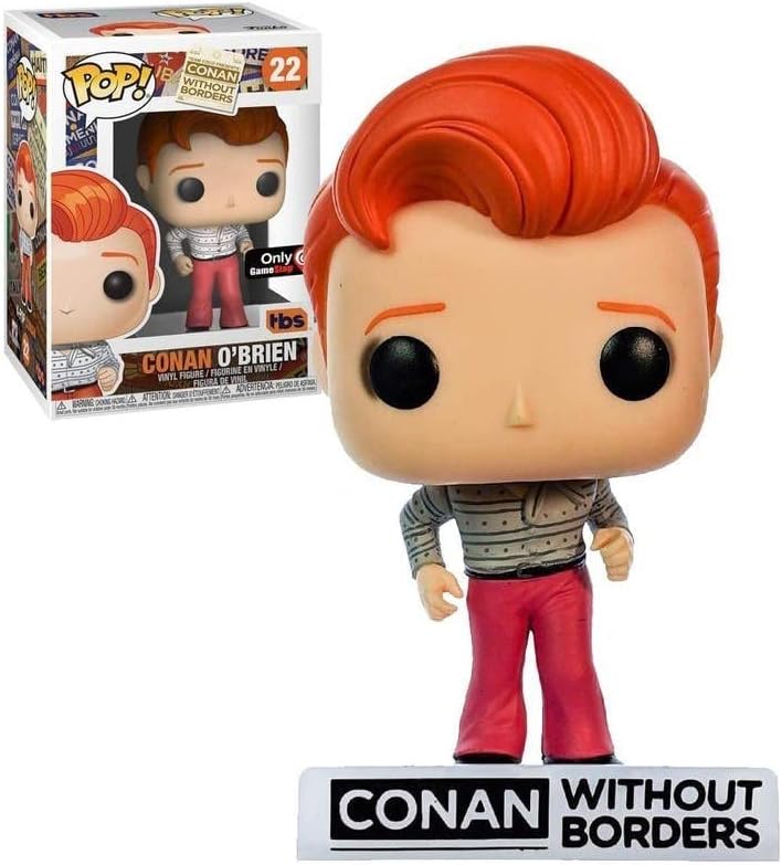 Funko POP! TV Conan Without Borders 22 Conan O'Brien K-Pop GameStop Exclusive