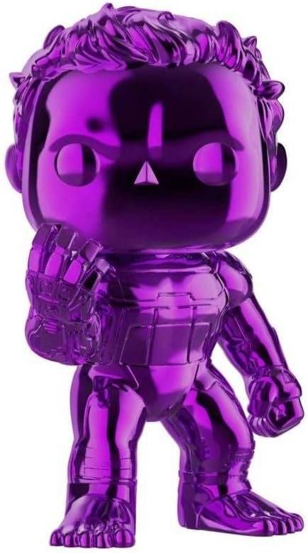 Funko POP! Marvel Movies Avengers Endgame 499 Hulk Purple Chrome Walmart Exclusive