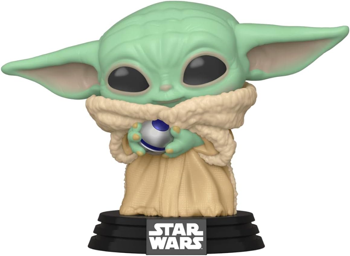 Funko POP! Star Wars The Mandalorian 370 The Child with Control Knob (Baby Yoda) GameStop Exclusive