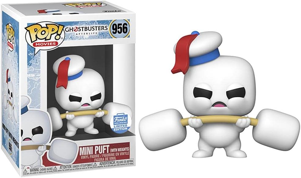 Funko POP! Movies Ghostbusters Afterlife 956 Mini Puft with Weights Funko Shop Exclusive