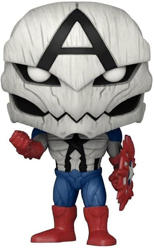 Funko POP! Marvel Venom 856 Poison Captain America Pop in a Box PIAB Exclusive