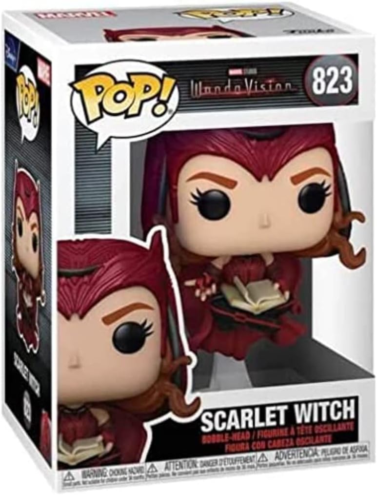 Funko POP! Marvel Studios WandaVision 823 The Scarlet Witch (Scarlet Witch with Darkhold)