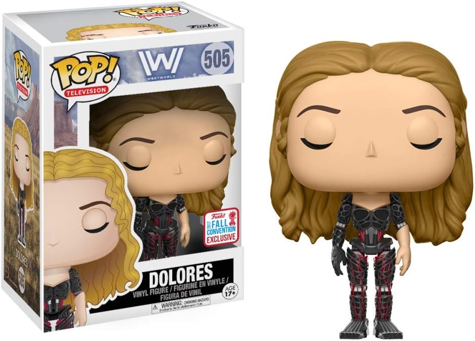 Funko POP! TV Westworld 505 Robotic Dolores 2017 Fall Convention Exclusive