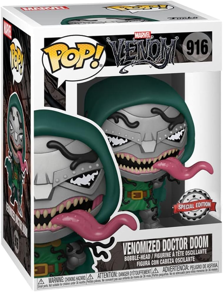 Funko POP! Marvel Venom 916 Venomized Doctor Doom Special Edition Exclusive