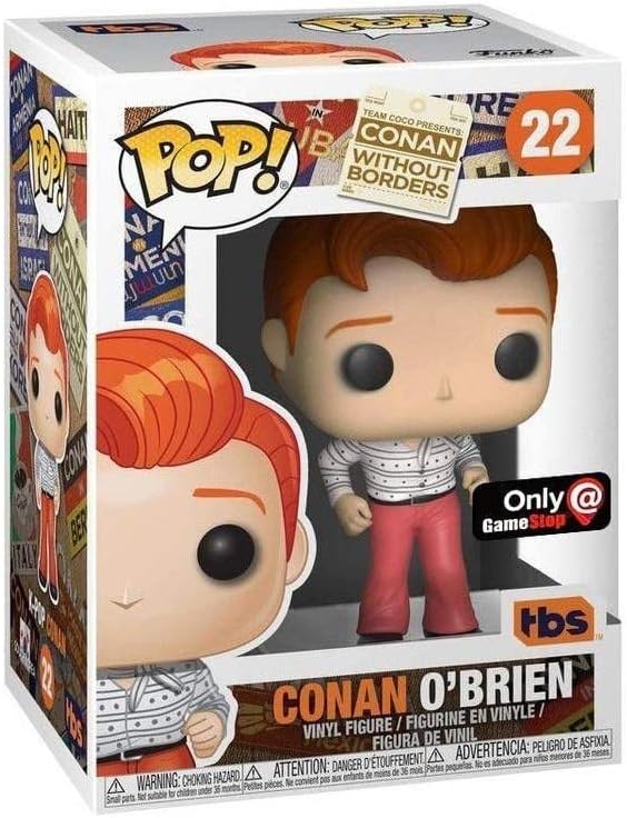 Funko POP! TV Conan Without Borders 22 Conan O'Brien K-Pop GameStop Exclusive