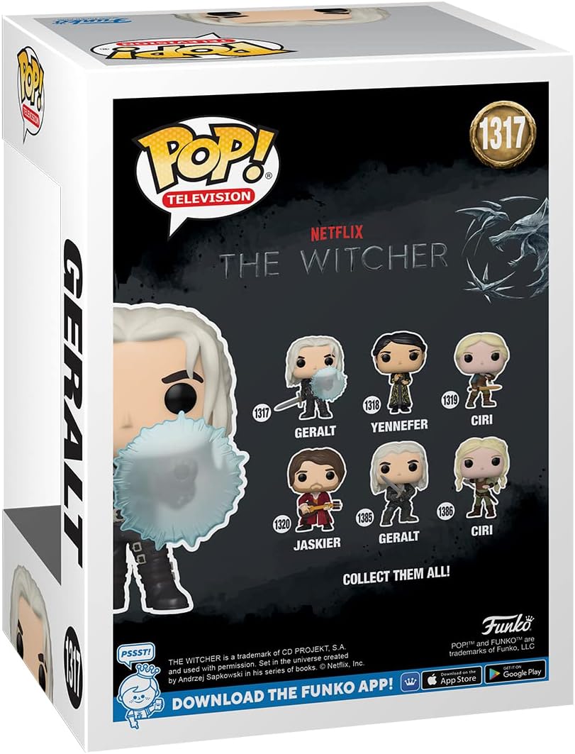 Funko POP! TV The Witcher 1317 Geralt (With Shield)