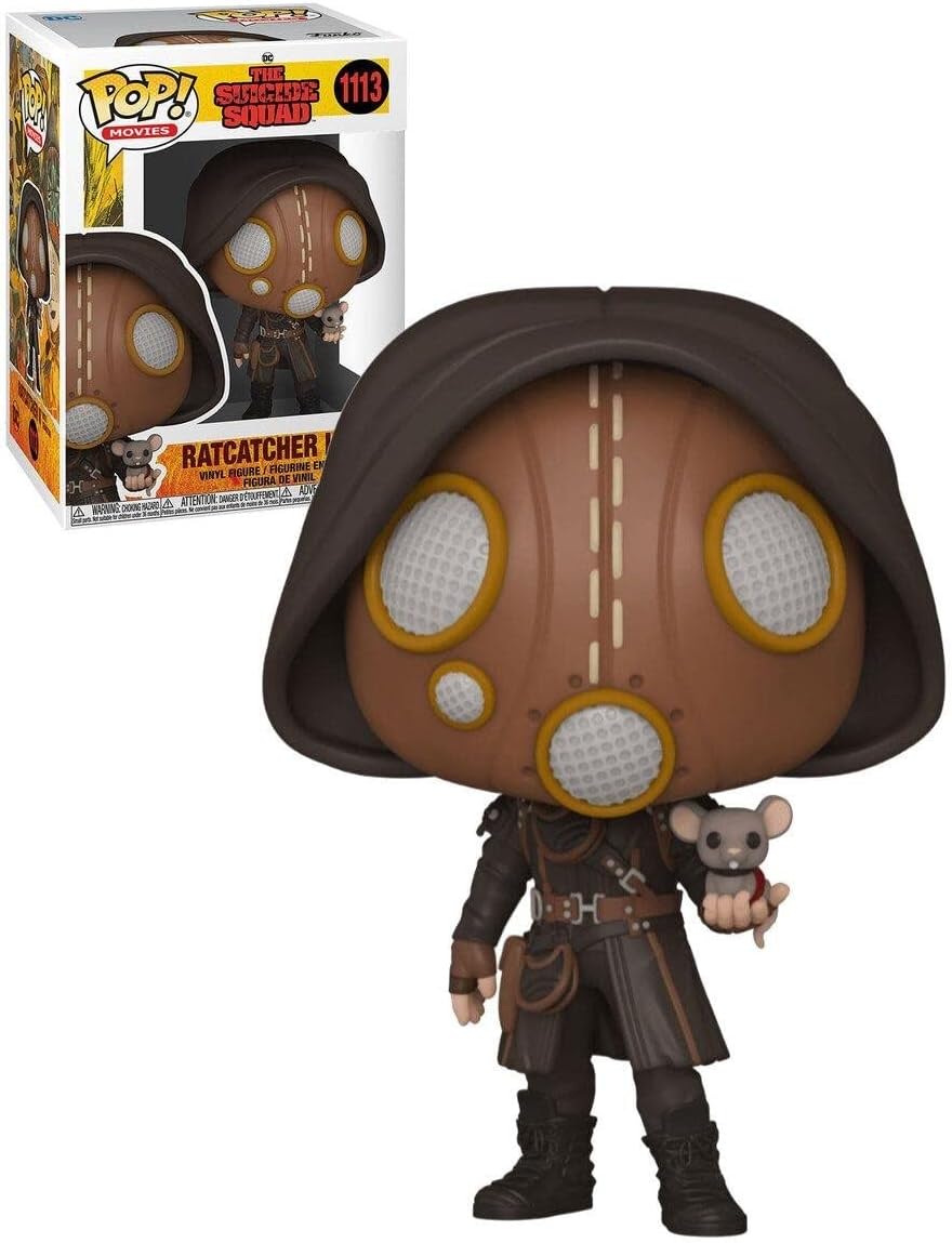 Funko POP! DC Heroes Movies The Suicide Squad 1113 Ratcatcher II w/Sebastian