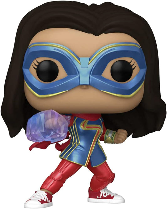 Funko POP! Marvel Studios Ms. Marvel 1083 Ms. Marvel (Embiggened Fist with Light Arm) Funko Shop Exclusive