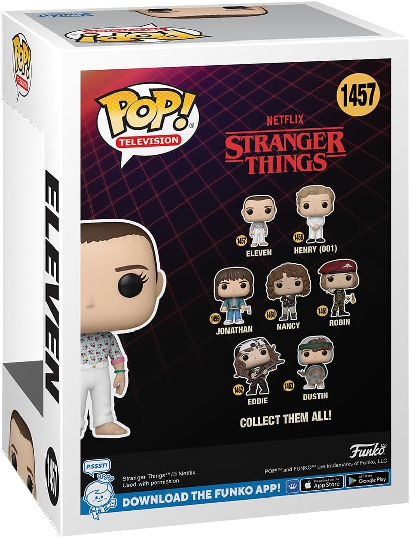 Funko POP! TV Stranger Things 1457 Finale Eleven Common and Chase