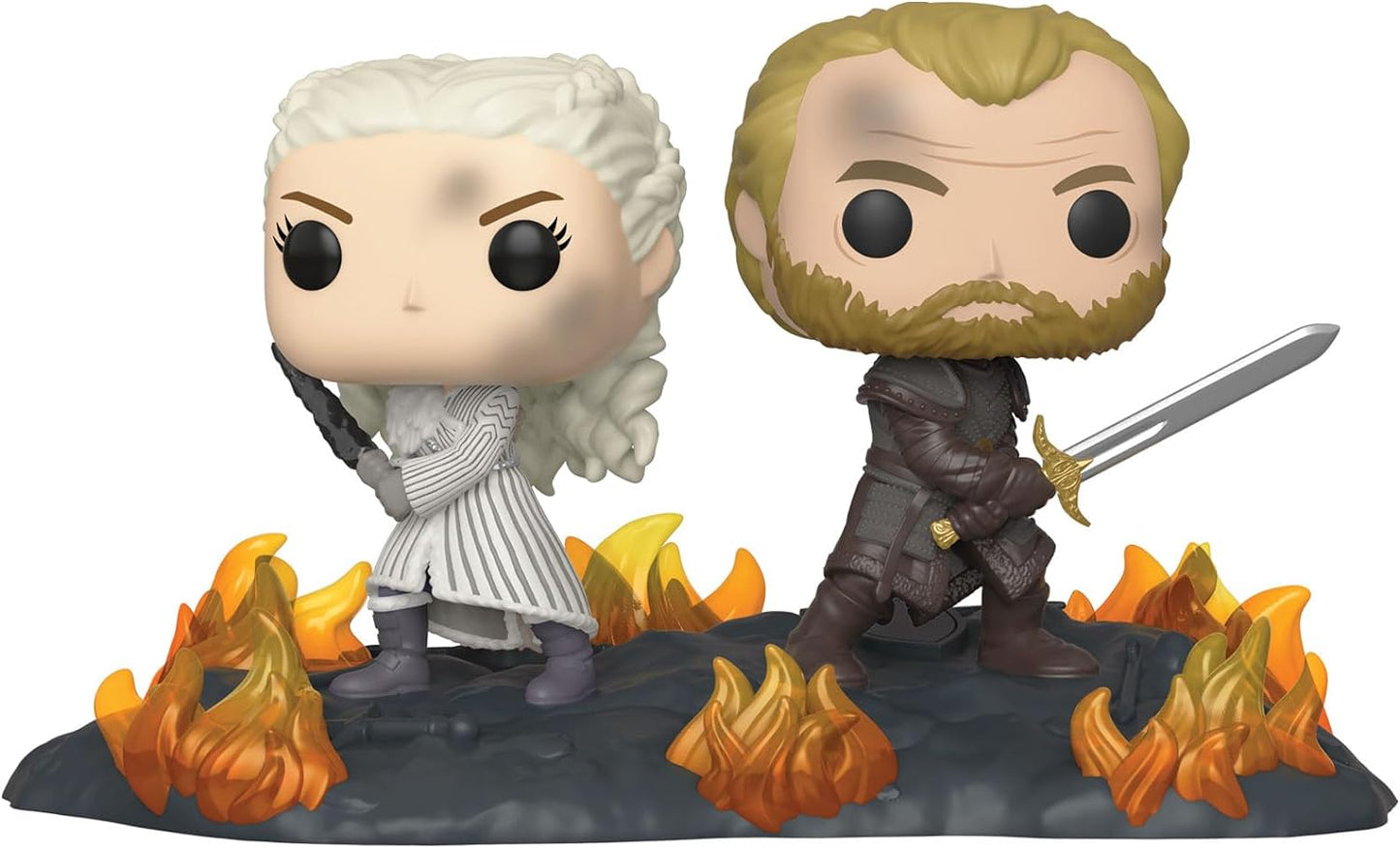 Funko POP! Super Deluxe TV Moments Game of Thrones 86 Daenerys & Jorah at the Battle of Winterfell