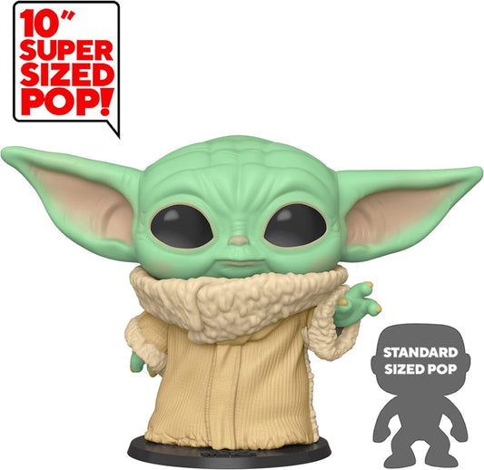 Funko POP! 10" Jumbo Star Wars The Mandalorian 369 The Child (Grogu, Baby Yoda)