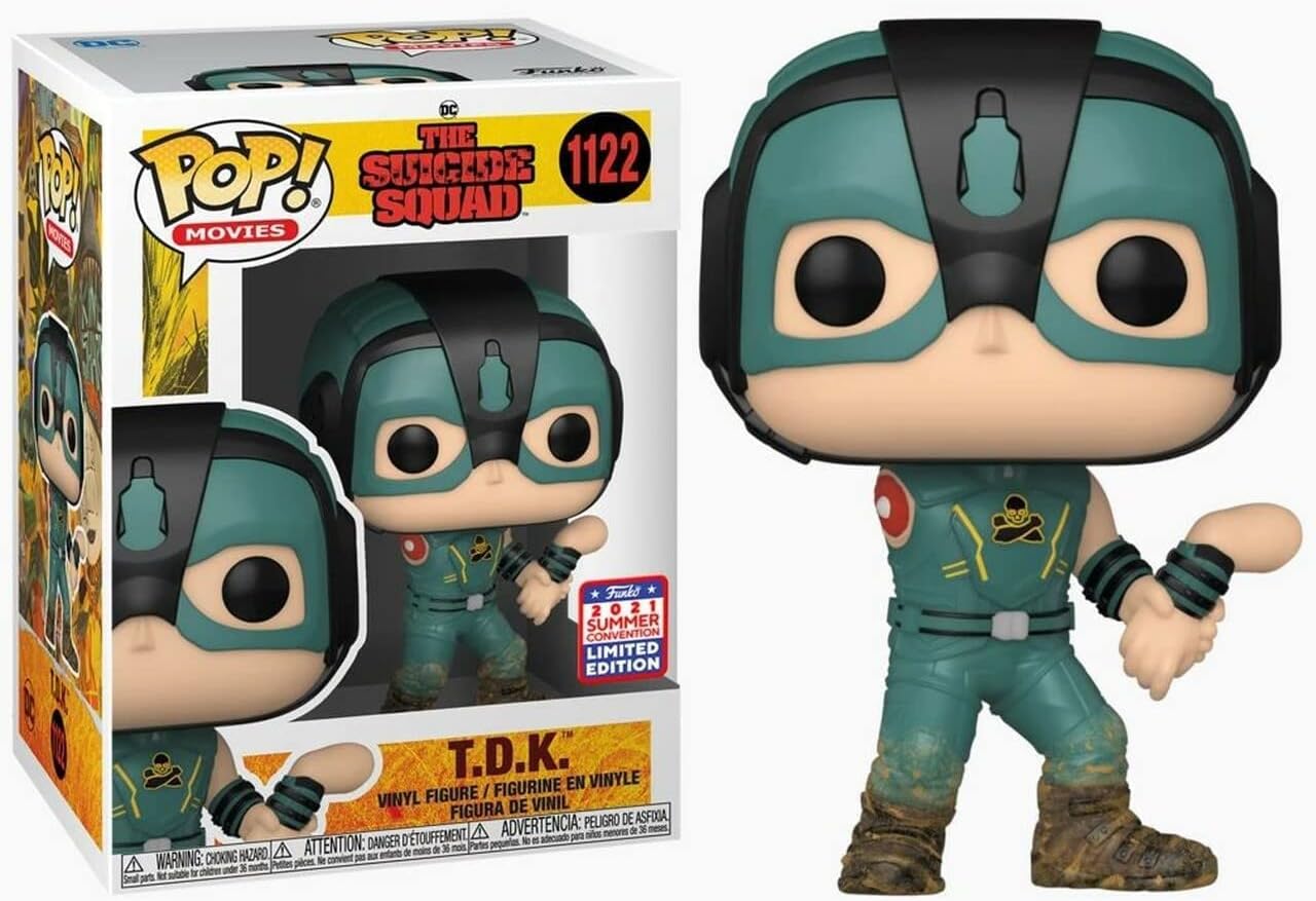 Funko POP! DC Heroes Movies The Suicide Squad 1122 T.D.K. 2021 Summer Convention Exclusive