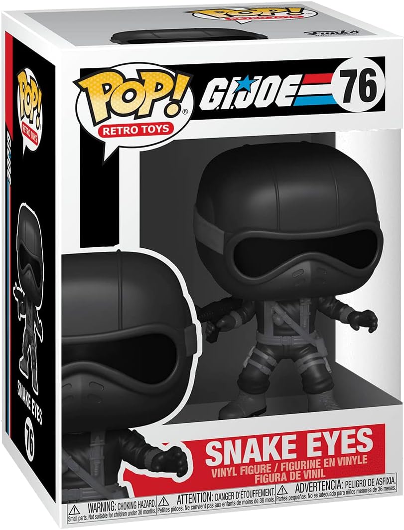 Funko POP! Retro Toys G.I. Joe 76 Snake Eyes (Gun)