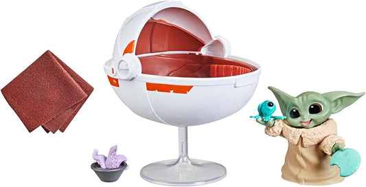 Hasbro Star Wars The Bounty Collection Grogu’s Hover-Pram Pack The Child 2.25-Inch-Scale Figure with Accessories