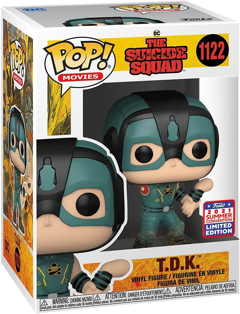 Funko POP! DC Heroes Movies The Suicide Squad 1122 T.D.K. 2021 Summer Convention Exclusive