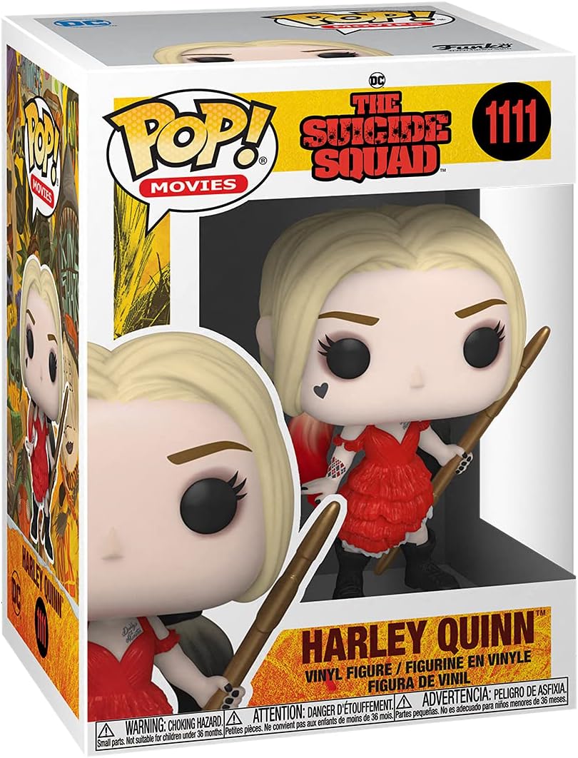 Funko POP! DC Heroes Movies The Suicide Squad 1111 Harley Quinn in Ripped Dress