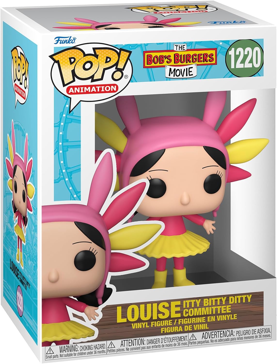 Funko POP! Animation Bob's Burgers 1220 Band Louise (Itty Bitty Ditty Committee)