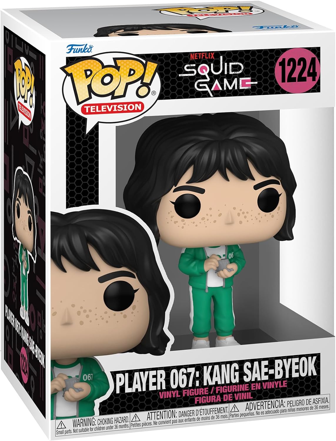 Funko POP! TV Squid Game 1224 Player 067: Kang Sae-Byeok